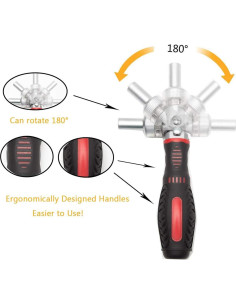 Juego de Destornillador 61 en 1 JENABOM con Puntas Magnéticas 2