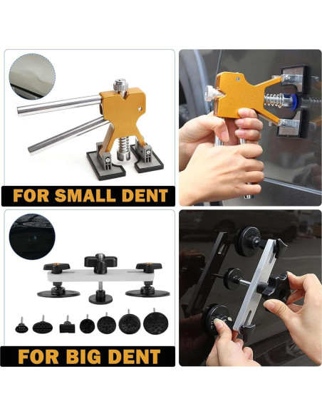 Kit de extracción de abolladuras Jerbor 97PCS, sin pintura