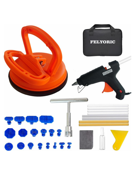 Kit de Reparación de Abolladuras FELYORIC 33 Piezas PDR