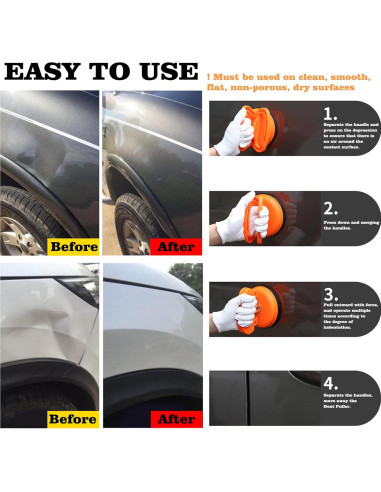 Kit de Reparación de Abolladuras FELYORIC 33 Piezas PDR