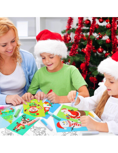 30 Juegos de Arte de Arena Navideños VercanMonth DIY