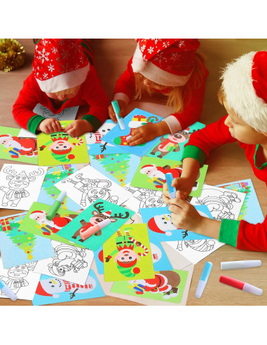 30 Juegos de Arte de Arena Navideños VercanMonth DIY