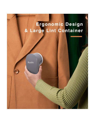 Ruidla Quitapelusas Automático 6 Cuchillas Inoxidable