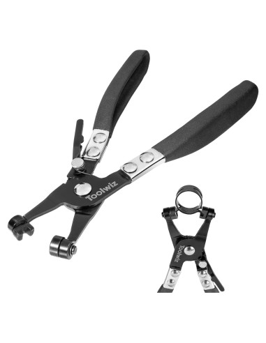 Pinzas para Abrazaderas de Manguera Toolwiz 215mm Antideslizante