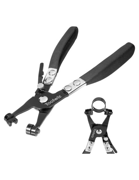 Pinzas para Abrazaderas de Manguera Toolwiz 215mm Antideslizante