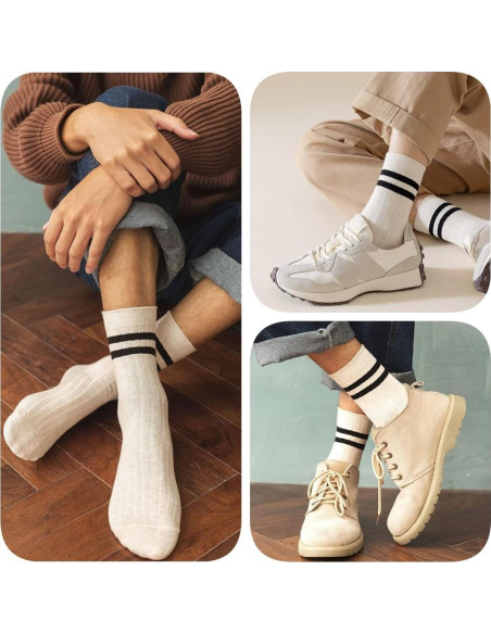 Calcetines Deportivos Algodón Hombre 5 Pares Tobillo