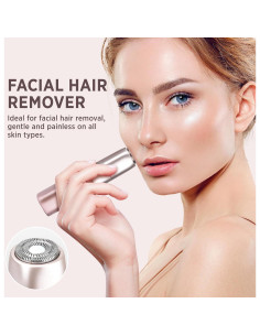 Removedor de Vello Facial VOGCREST 2 en 1 Recargable 2