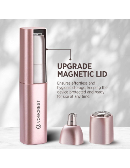 Removedor de Vello Facial VOGCREST 2 en 1 Recargable