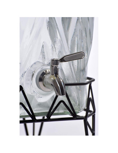 Dispensador de Bebidas Vidrio Redfern 9.46L Grifo Acero Inoxidable