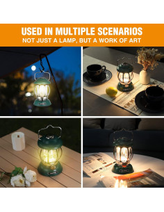 Linterna de Camping EverBrite Retro 4400mAh 3 Modos Verde 2