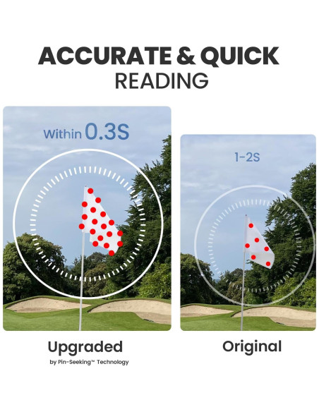 MILESEEY PF260 Medidor de Distancia de Golf 1006,8 m