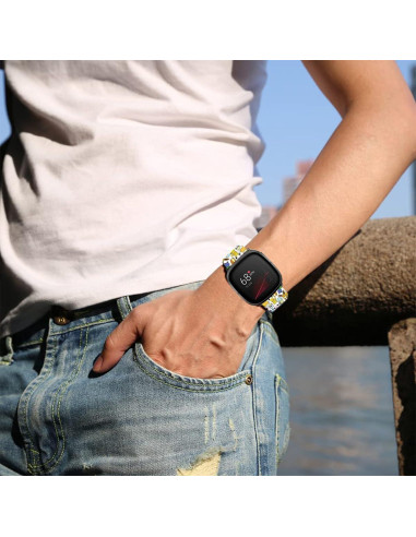 Banda de Silicona Anime Tortuga Marina para Fitbit Sense 2