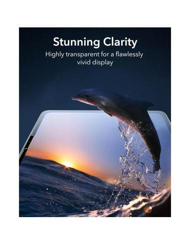 Protector de Pantalla ESR para iPad Pro 13" 2024 - Vidrio Templado