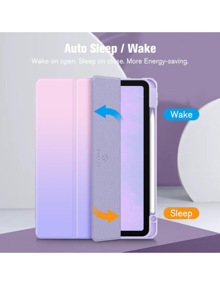 Funda Híbrida Slim Fintie para iPad Air 10.9" 2022-2025