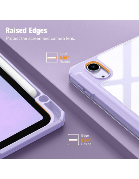 Funda Híbrida Slim Fintie para iPad Air 10.9" 2022-2025