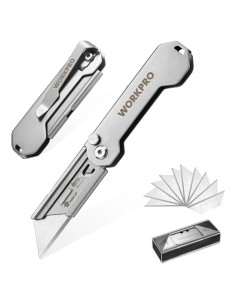 Cuchillas de Corte WORKPRO 3 Piezas + 10 Cuchillas