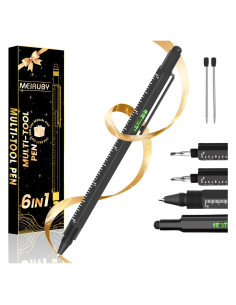 Bolígrafo Multiherramienta 6 en 1 MEIRUBY para Hombres