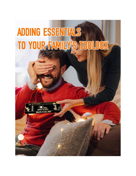 Bolígrafo Multiherramienta 6 en 1 MEIRUBY para Hombres