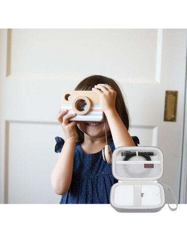 Funda de transporte Elonbo para Canon Ivy Mini - Gris