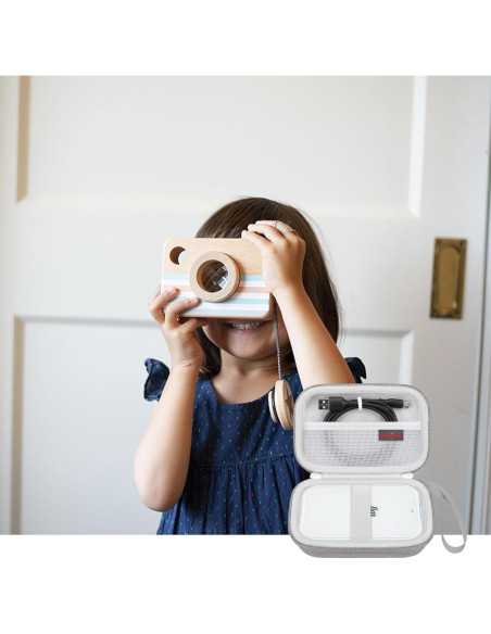 Funda de transporte Elonbo para Canon Ivy Mini - Gris