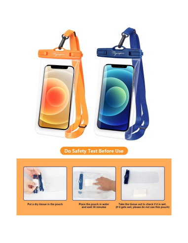 Bolsa Impermeable Rynapac para Teléfono 20.5x12cm IPX8