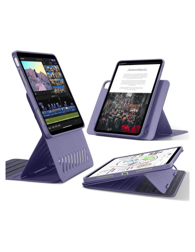 Funda ESR para iPad Air 33 cm M3/M2 2024/2025 Púrpura