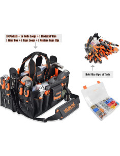Bolsa de Herramientas WELKINLAND 40.64 cm 19 Bolsillos 2