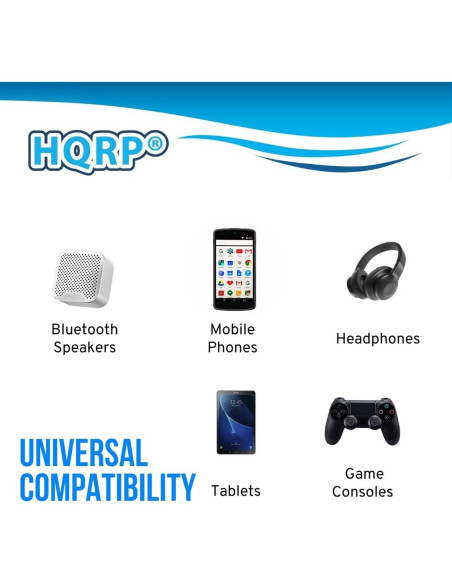 Cable de Carga USB HQRP Micro USB 93.98 cm Carga Rápida