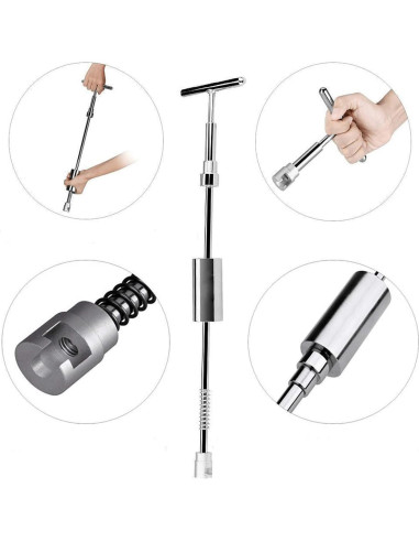 Kit de Reparación de Abolladuras U/D 2 en 1 con Extractores