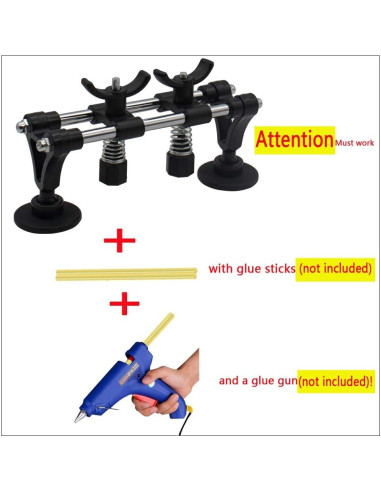 Kit Reparación Abolladuras LTUPWF 18 Piezas para Autos