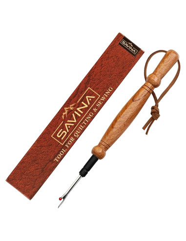 Desgarrador de Costura SAVINA de Madera Dura y Acero Inoxidable