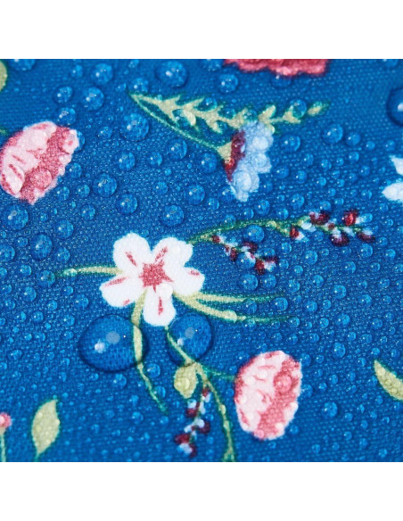 Mochila Plegable ECO CHIC Impermeable 18L Navy Floral