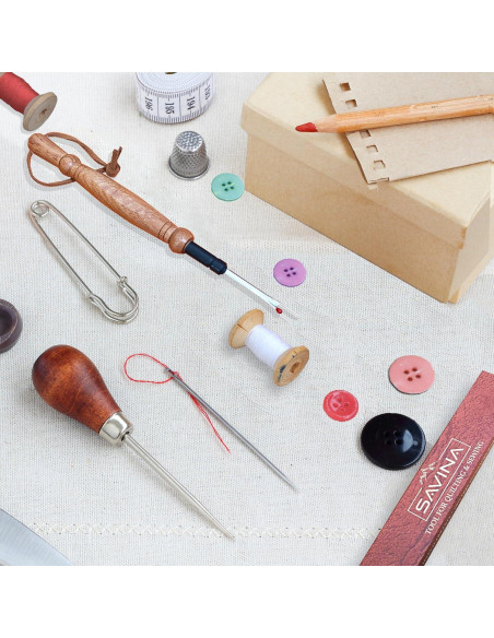 Desgarrador de Costura SAVINA de Madera Dura y Acero Inoxidable Desgarrador de Costura SAVINA de Madera Dura y Acero Inoxidable