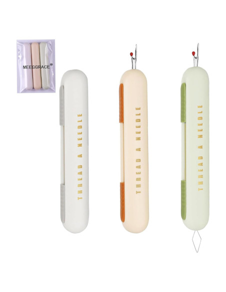 Desgarradores de Costura 2-en-1 Meggy - Enhebrador y Removedor