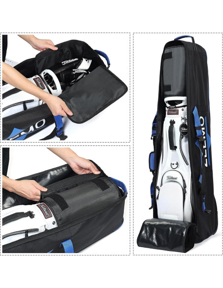 Bolsa de Viaje para Golf ZEEMO Funda Impermeable 124 cm