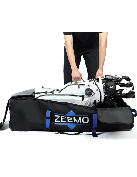 Bolsa de Viaje para Golf ZEEMO Funda Impermeable 124 cm