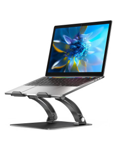 Soporte para Laptop Nulaxy C1 Ajustable Ergonómico Negro