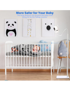 Soporte Universal para Monitor de Bebé Wochel Ajustable 2