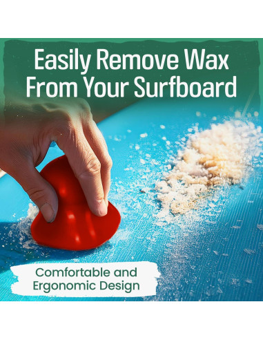 Removedor de Cera para Surf Samorillo 2 Pack Ergonómico