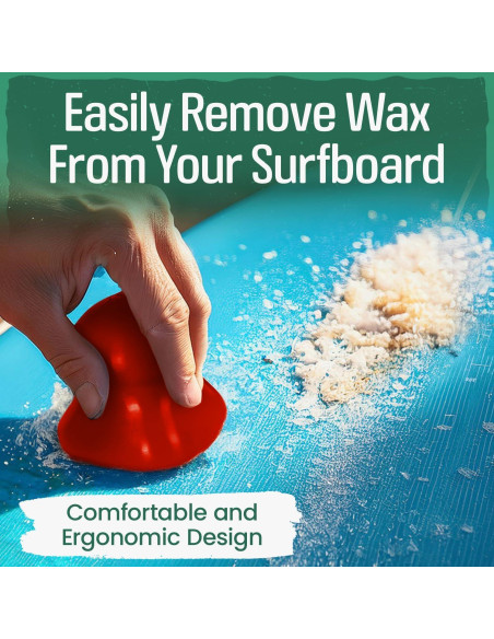 Removedor de Cera para Surf Samorillo 2 Pack Ergonómico