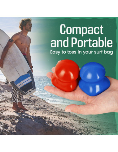 Removedor de Cera para Surf Samorillo 2 Pack Ergonómico