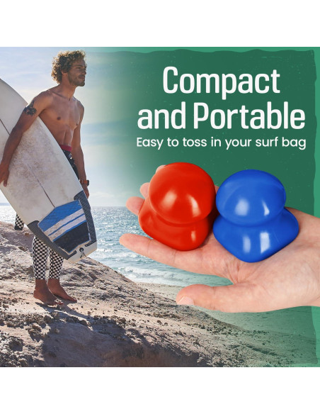 Removedor de Cera para Surf Samorillo 2 Pack Ergonómico