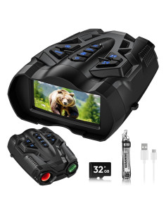 Gafas de Visión Nocturna WISHBETY 4K 3.5" 10X Zoom