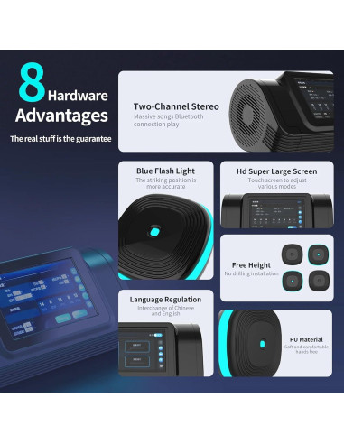 Máquina de Boxeo Musical FIAMEARMOR MBT05 Pared Bluetooth