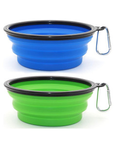 Cuencos Plegables SLSON para Gatos y Perros, 1.01L