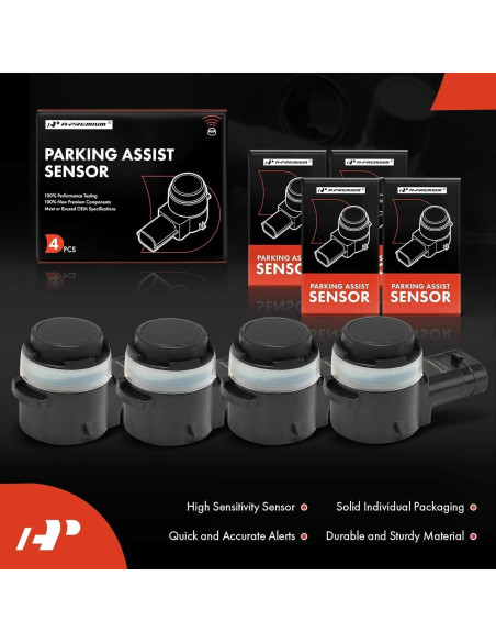 Sensor de Estacionamiento A-Premium 4-PC para BMW y Mini