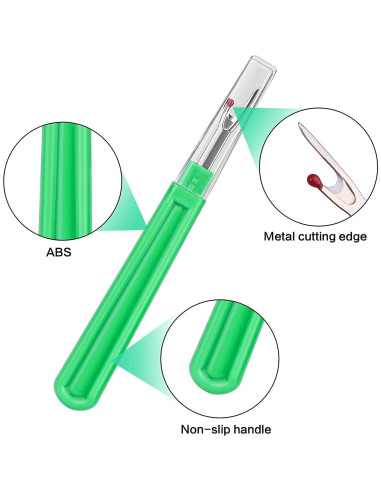 Kit de Descosedores y Tijeras de Costura CampTek - 5 Piezas