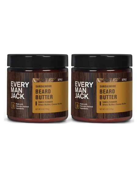 Mantequilla para Barba Every Man Jack - Sándalo - 113 g
