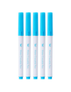 Marcadores de Tela Borrables Mr. Pen - 5 Paquetes Azul