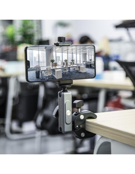 Abrazadera de Montaje Suptig para Cámara y Teléfono